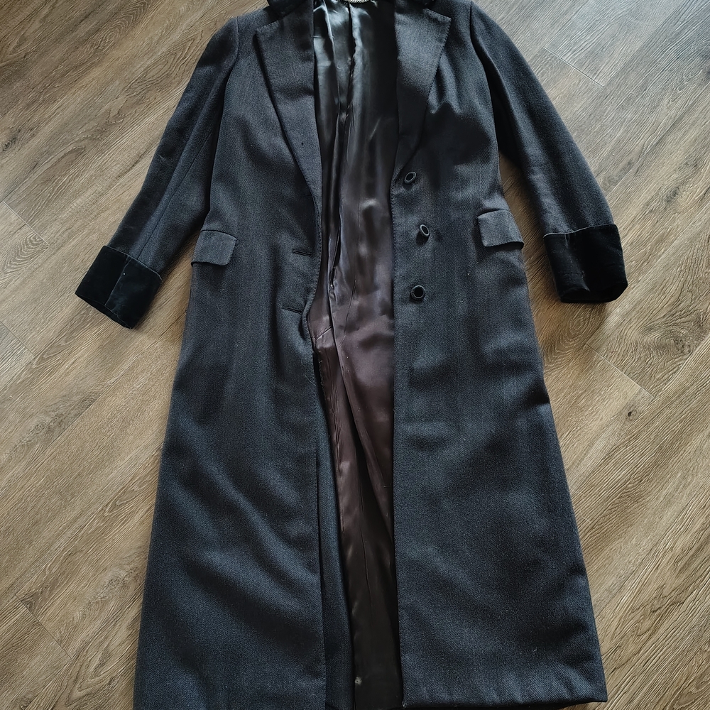 Elegant Black Overcoat